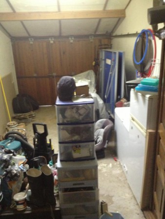 Garage (19,50m2) avec accès direct à la maison